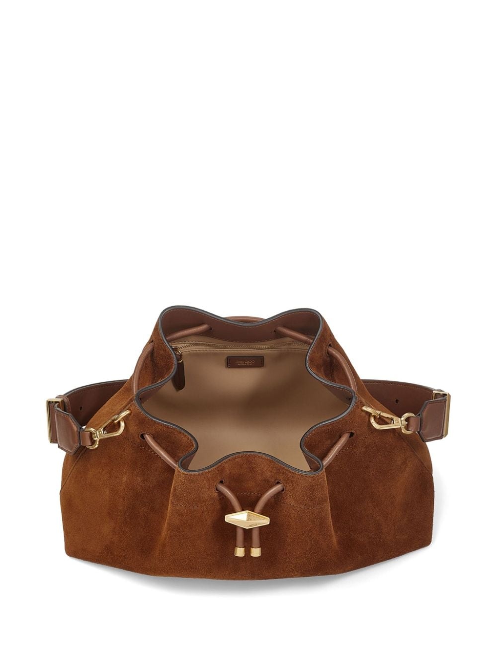 Cinch M suede shoulder bag - 4