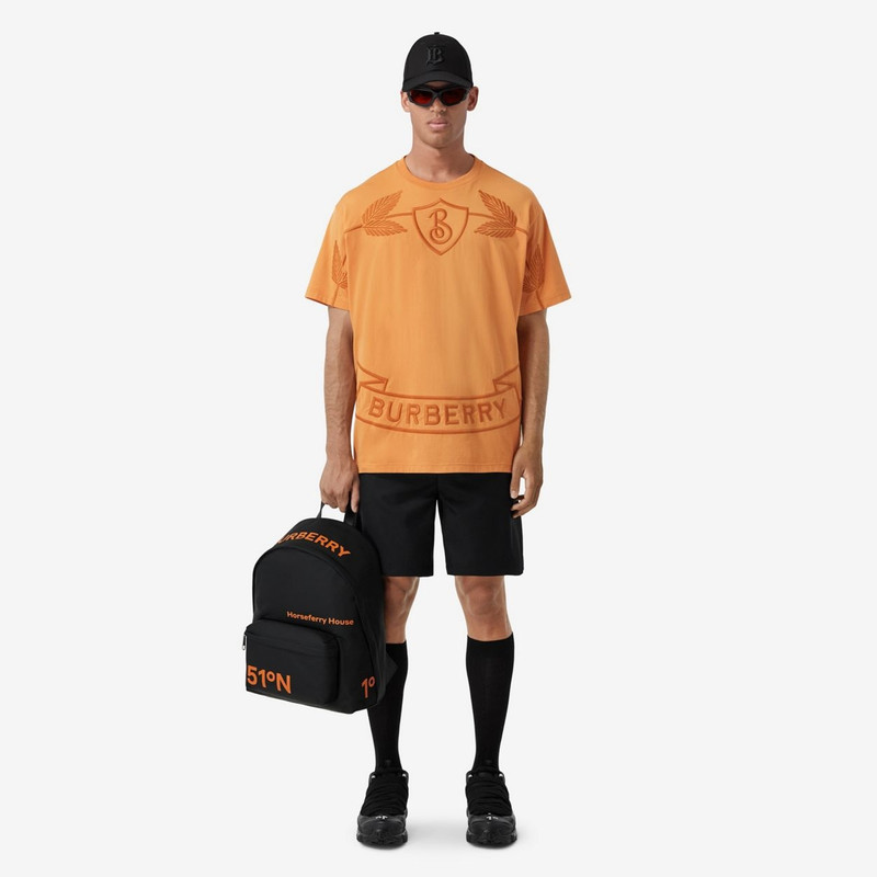 Coordinates Print Nylon Backpack 4