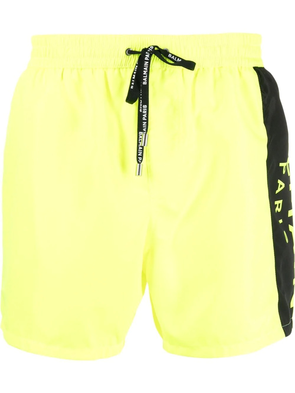 logo-print drawstring swim shorts - 1