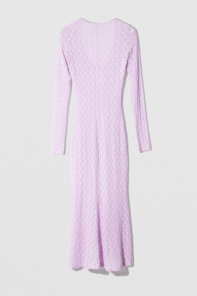 RUBI DRESS LILAC FLORAL LACE 5