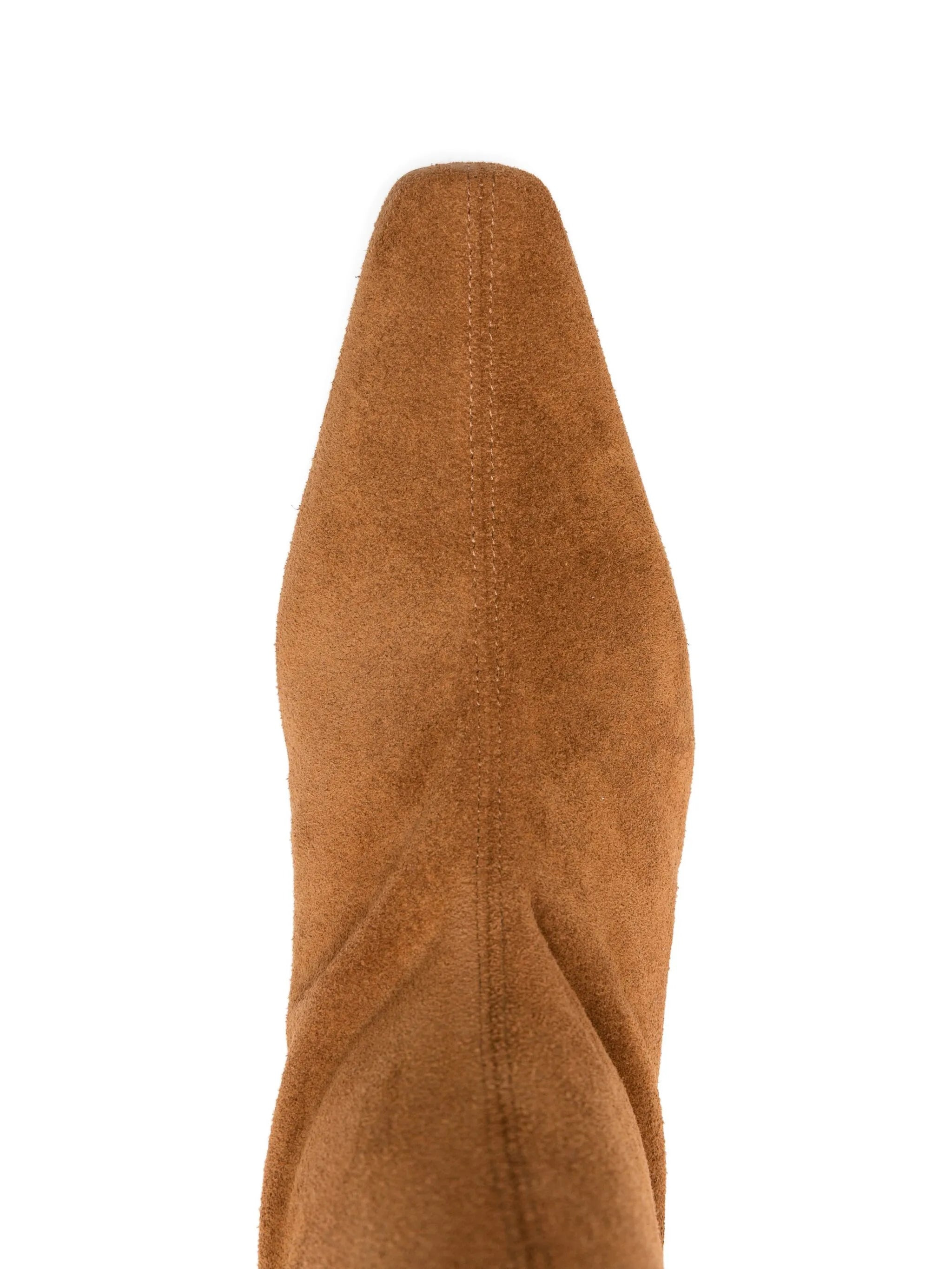 Staud 60mm Wally Suede Leather Pointed-toe Boots - 3
