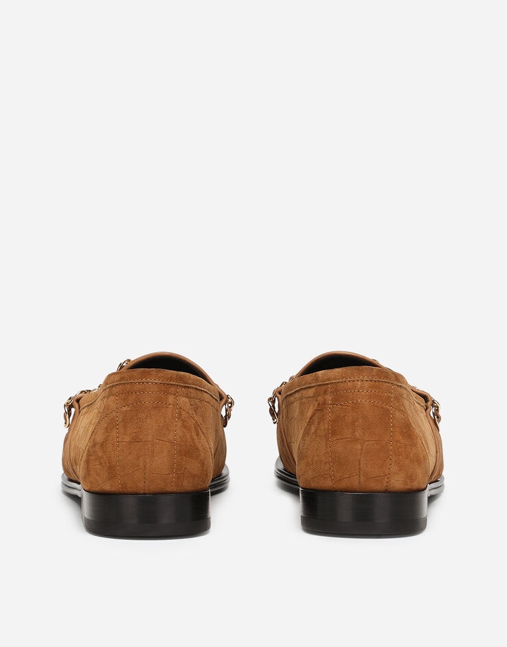 Calfskin suede Visconti loafers - 3