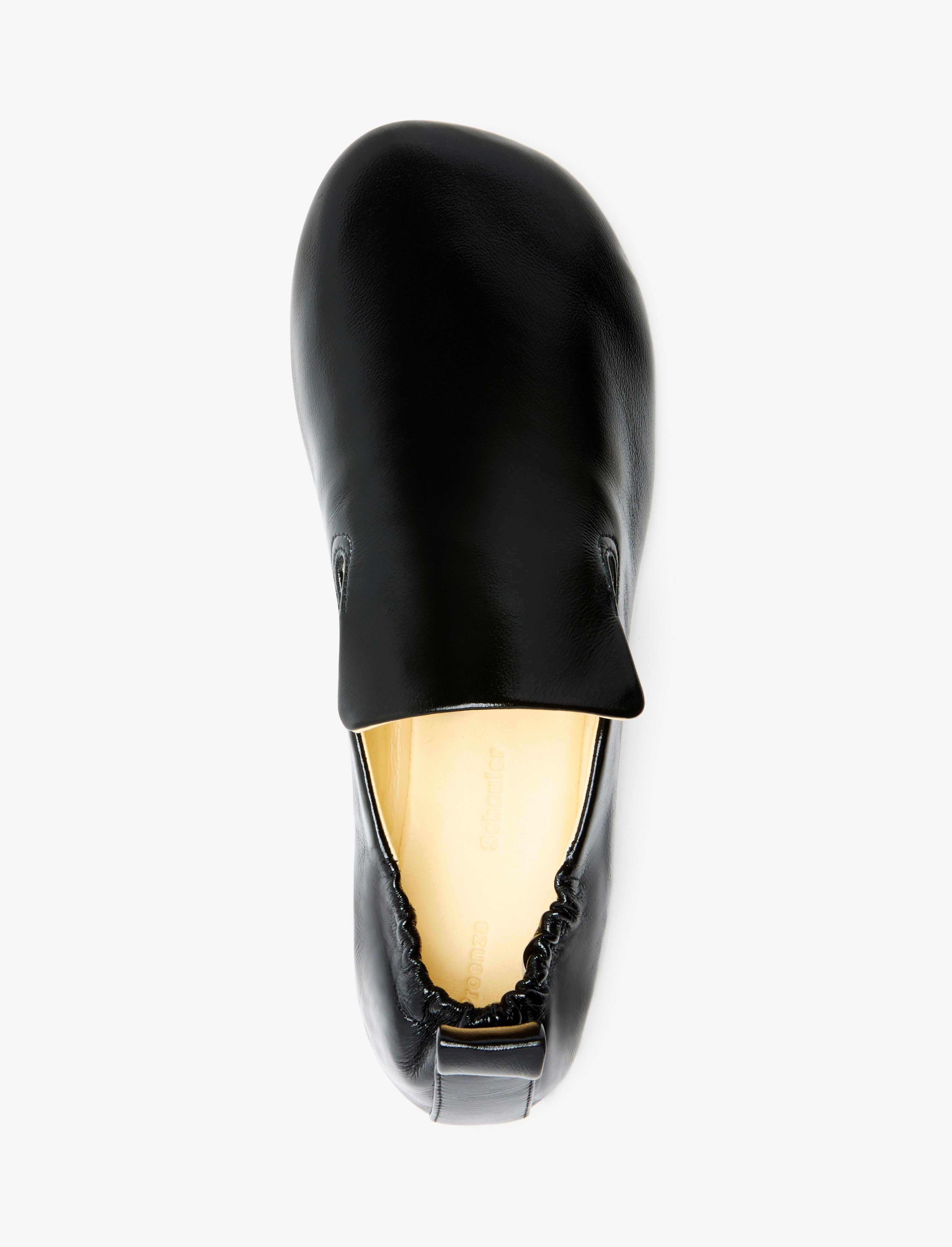 Glove Ruched Loafers in Slick Nappa - 4