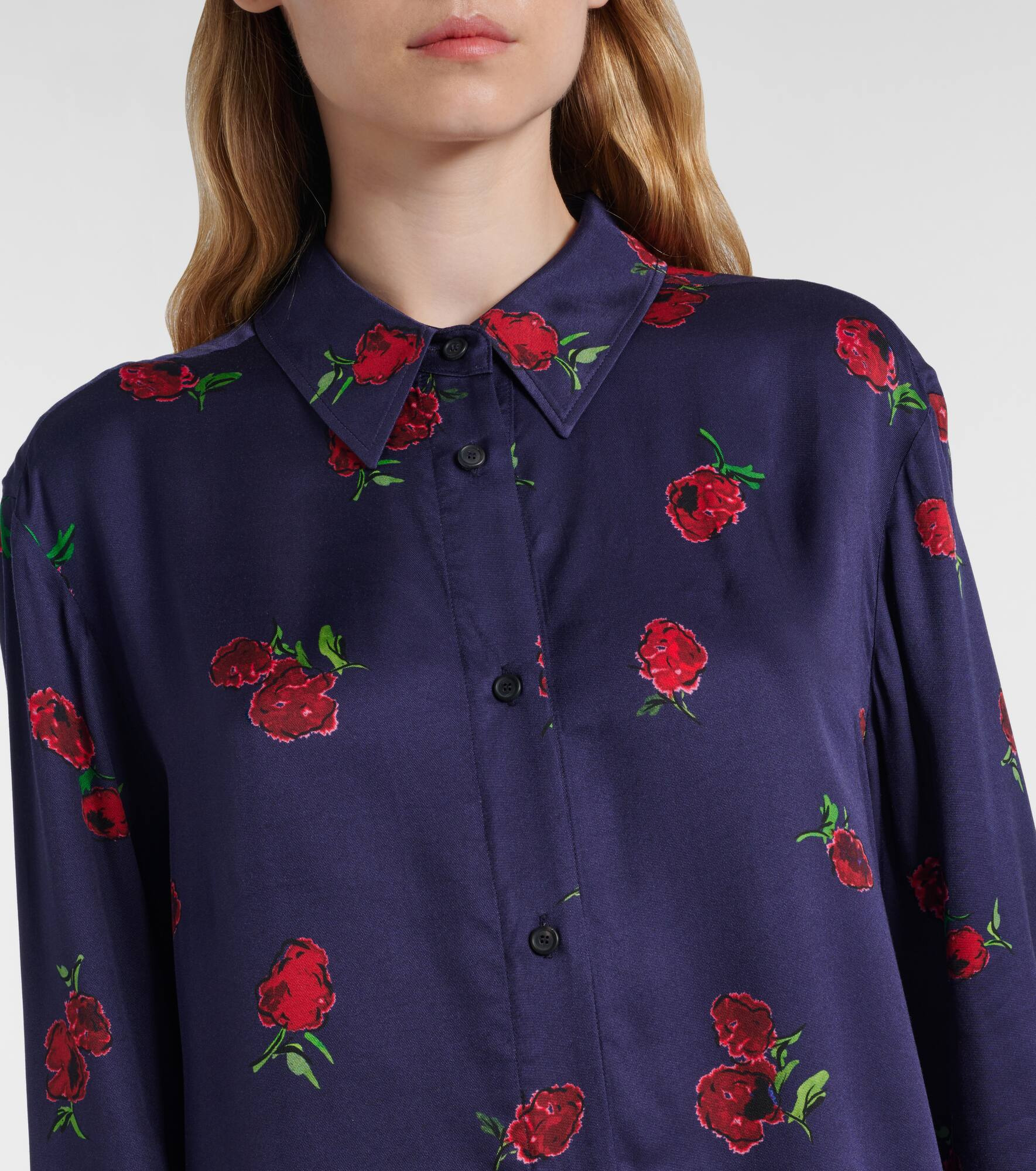 Argo printed twill shirt - 4