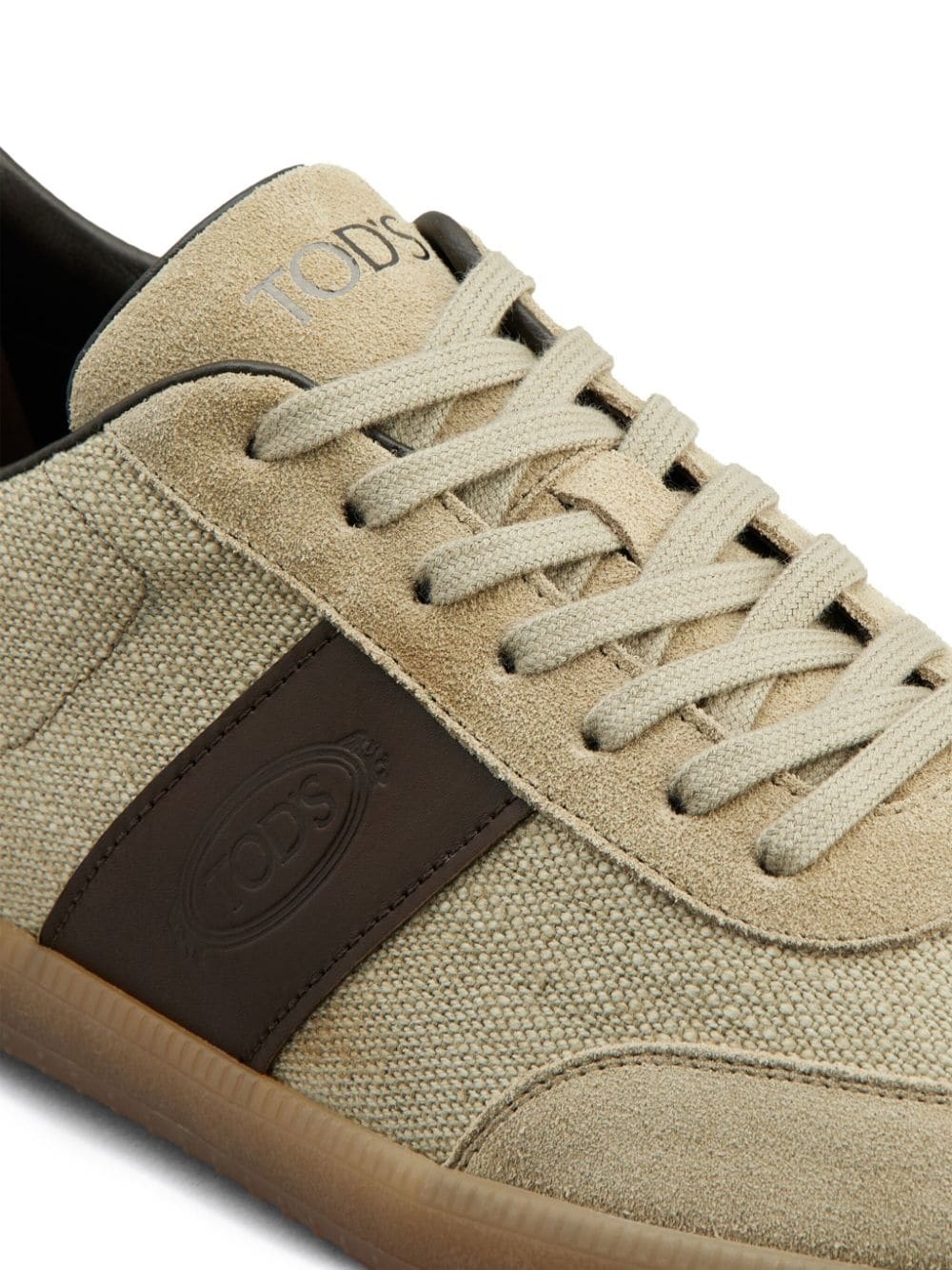 Tabs panelled sneakers - 5