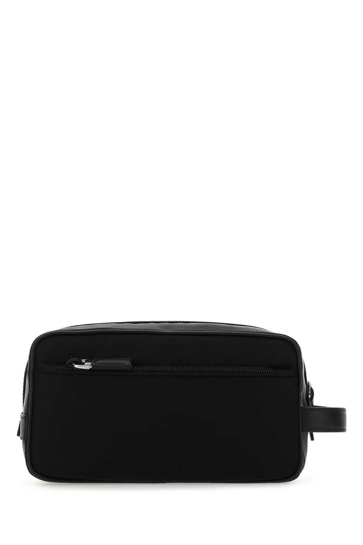 Prada Men Black Re-Nylon Beauty Case - 3