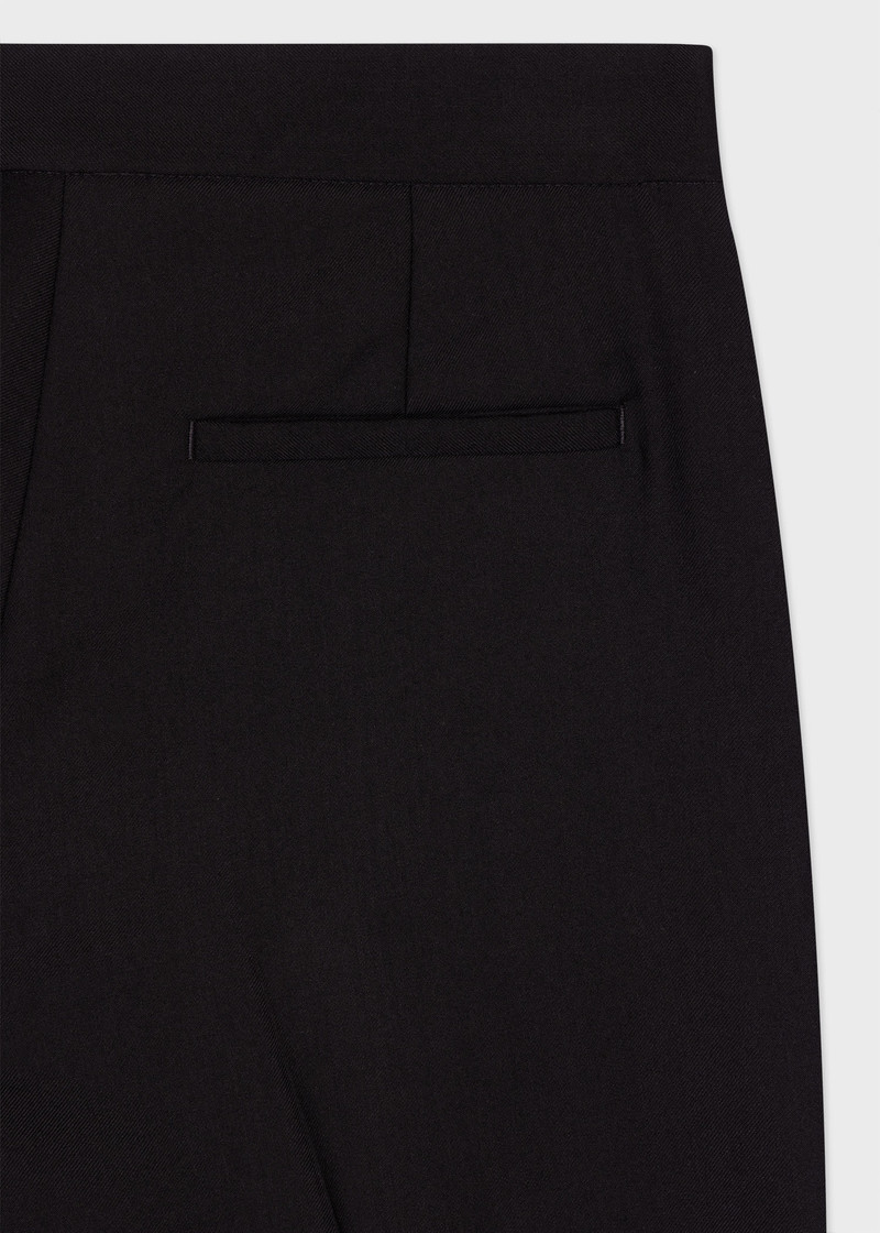 Paul Smith Wool Satin Trim Pants outlook