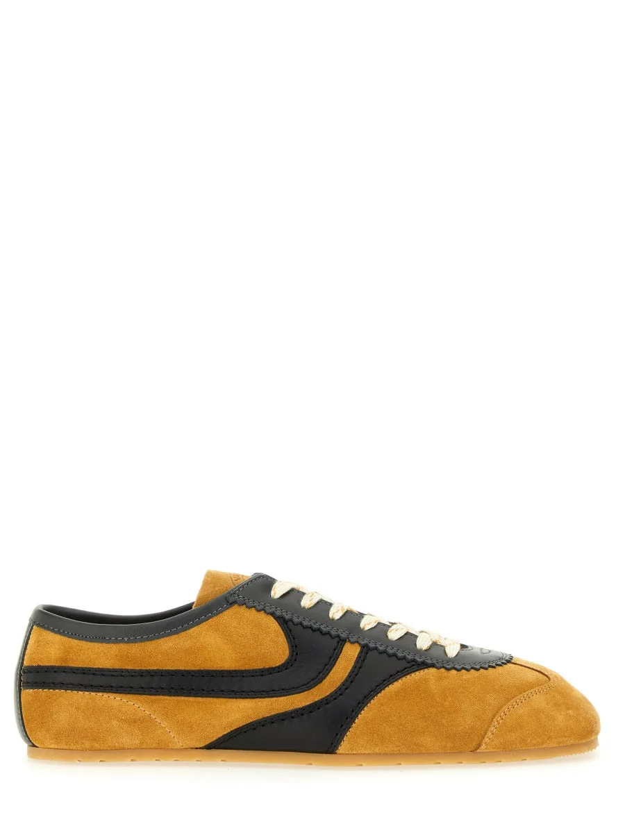 Dries Van Noten Men Suede Sneaker - 1