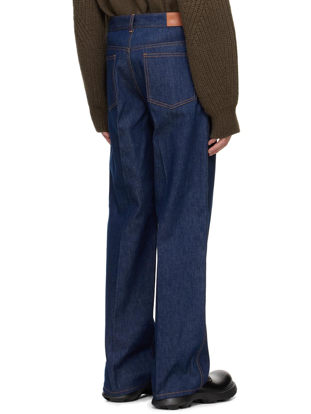 Blue Vincent Straight Fit Jeans - 3
