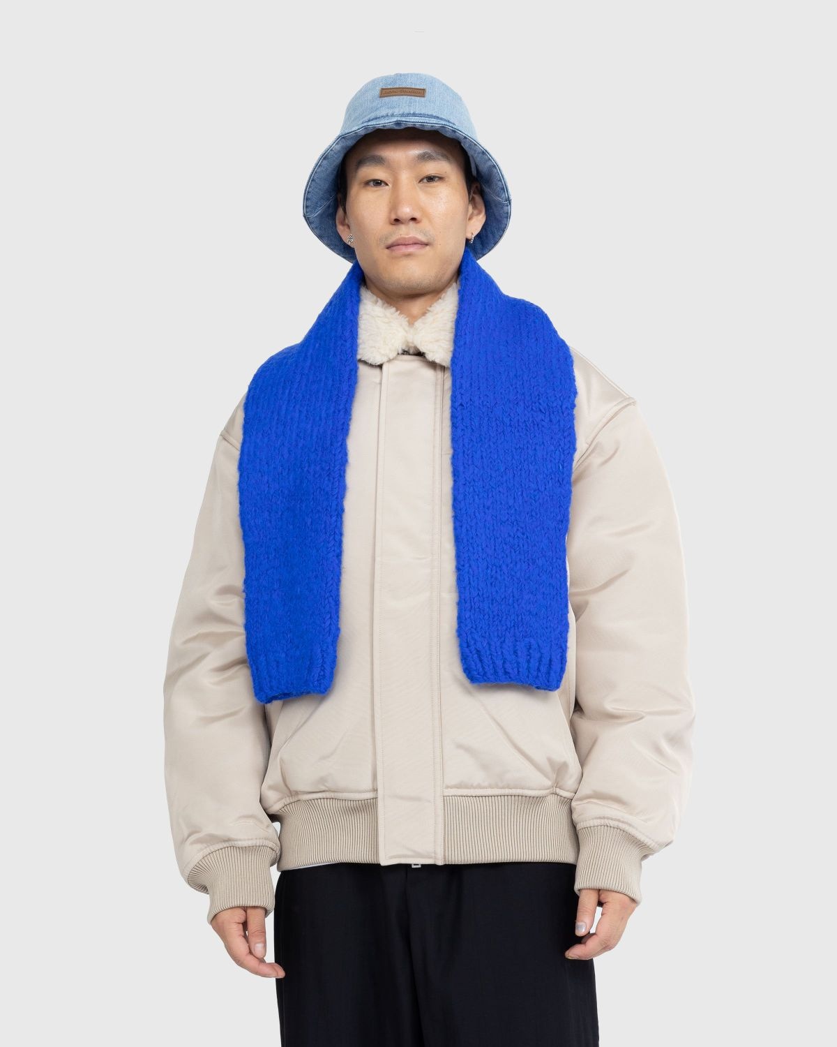 Acne Studios – Shearling Collar Jacket Beige - 2