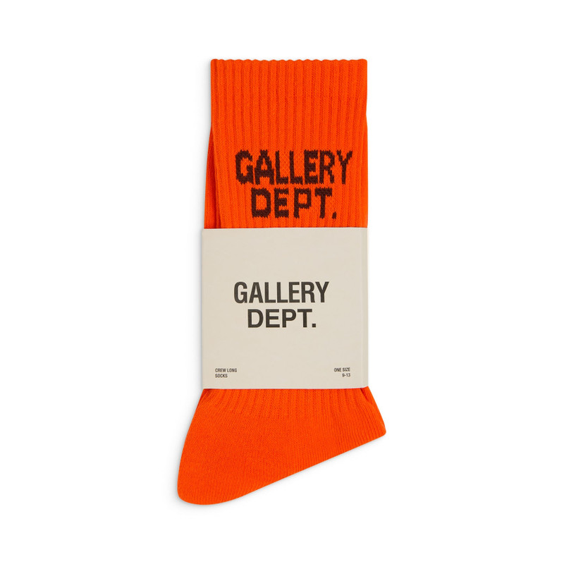 GALLERY DEPT. CLEAN ORANGE SOCKS outlook