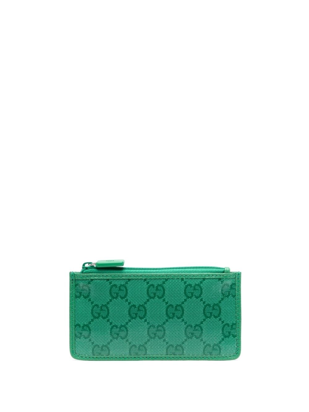 GG Crystal leather cardholder - 1