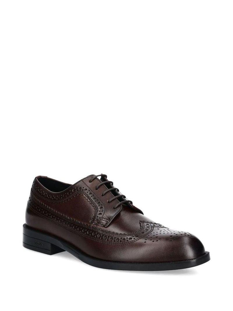 BOSS brogue lace-up shoes outlook