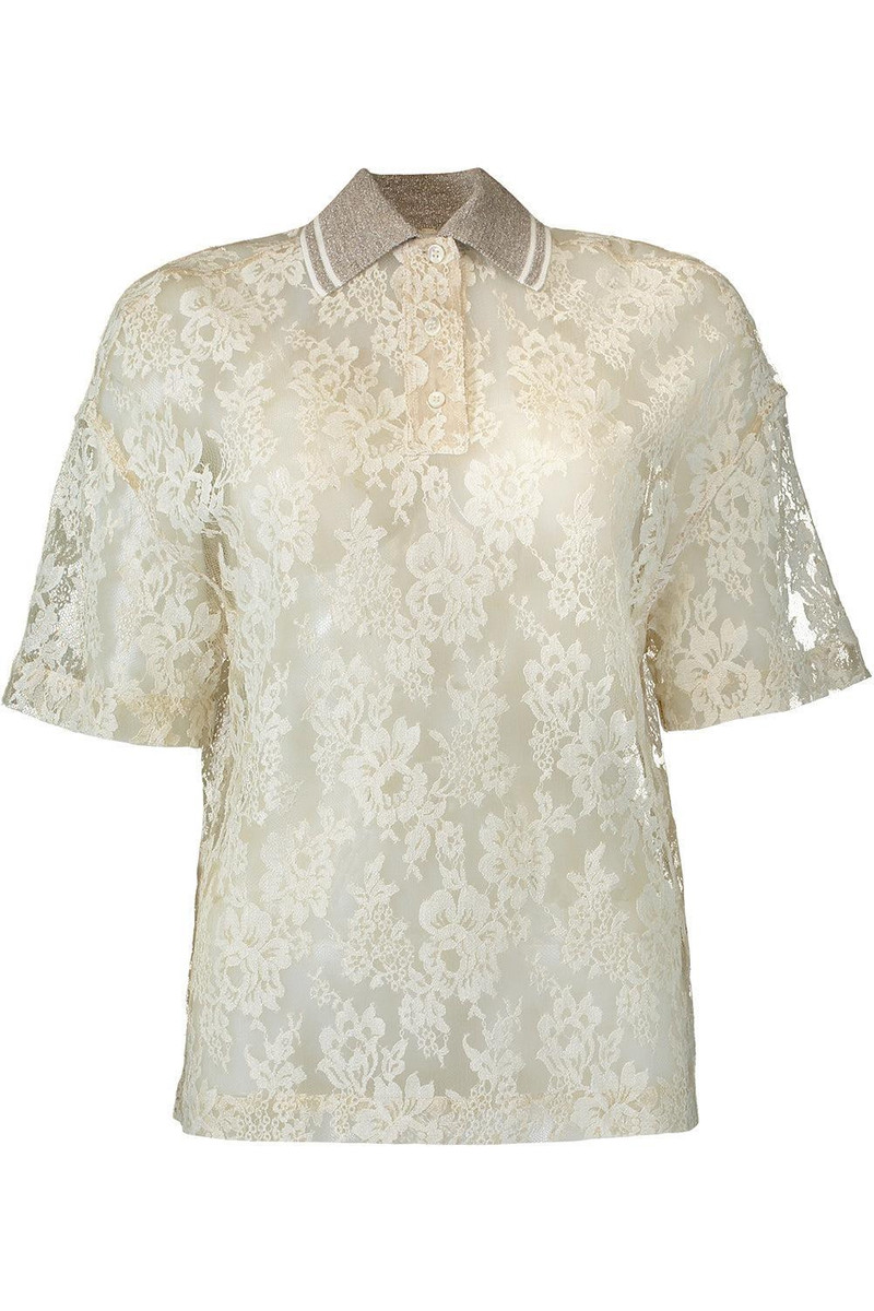 Shiny Collar Precious Pullover 1