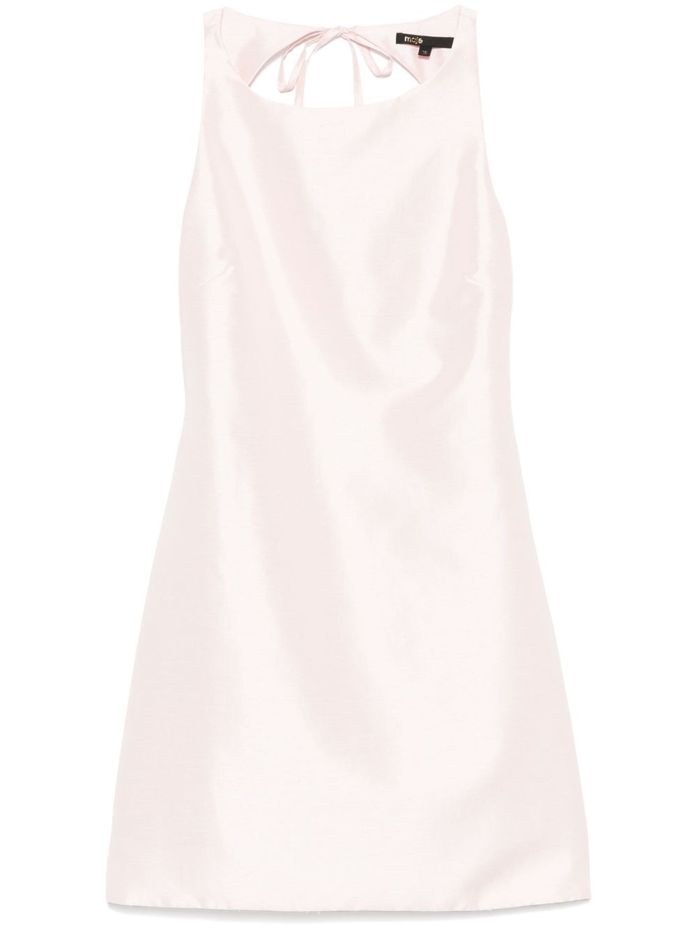 backless mini dress - 1