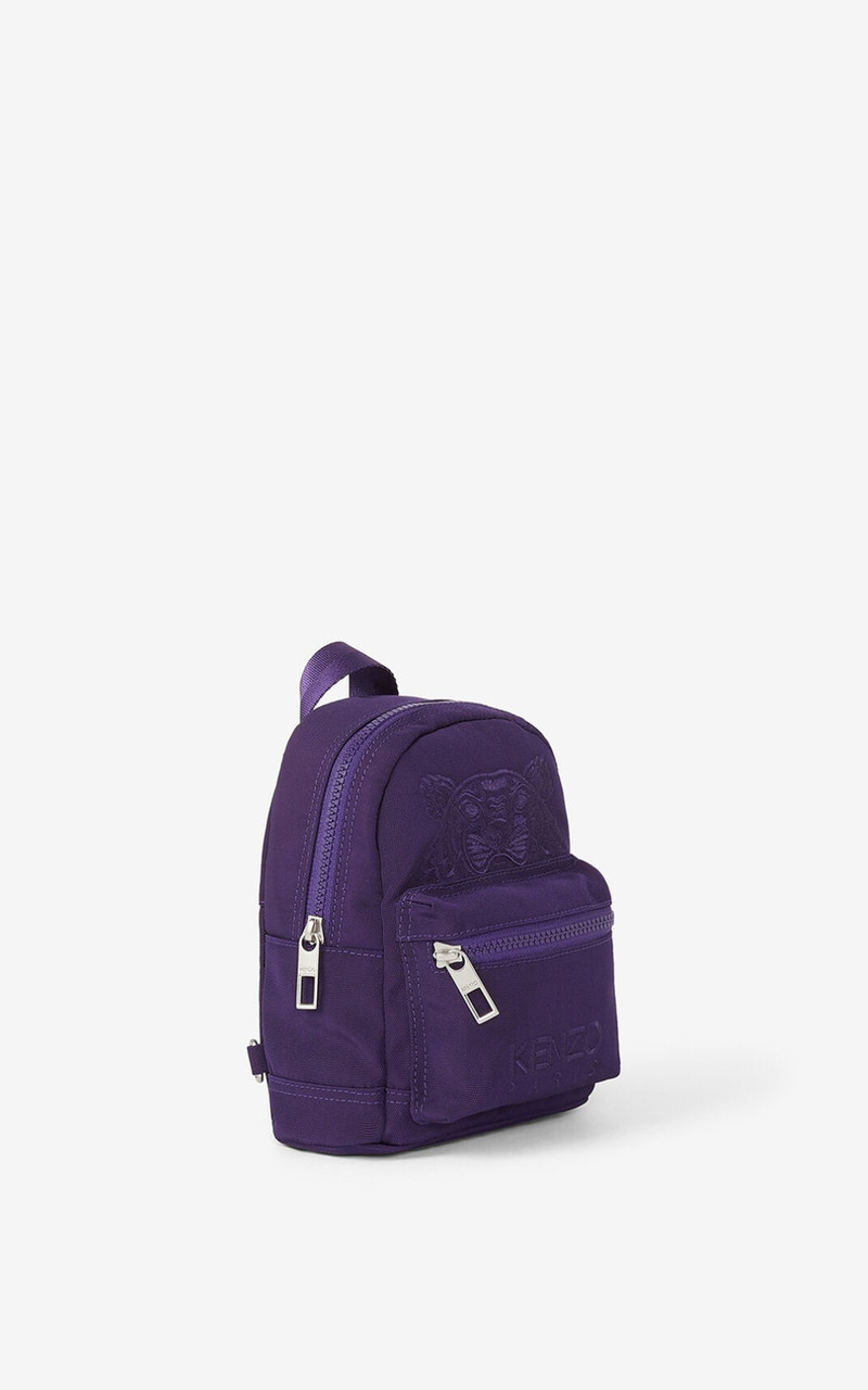 Mini canvas Kampus Tiger backpack 4