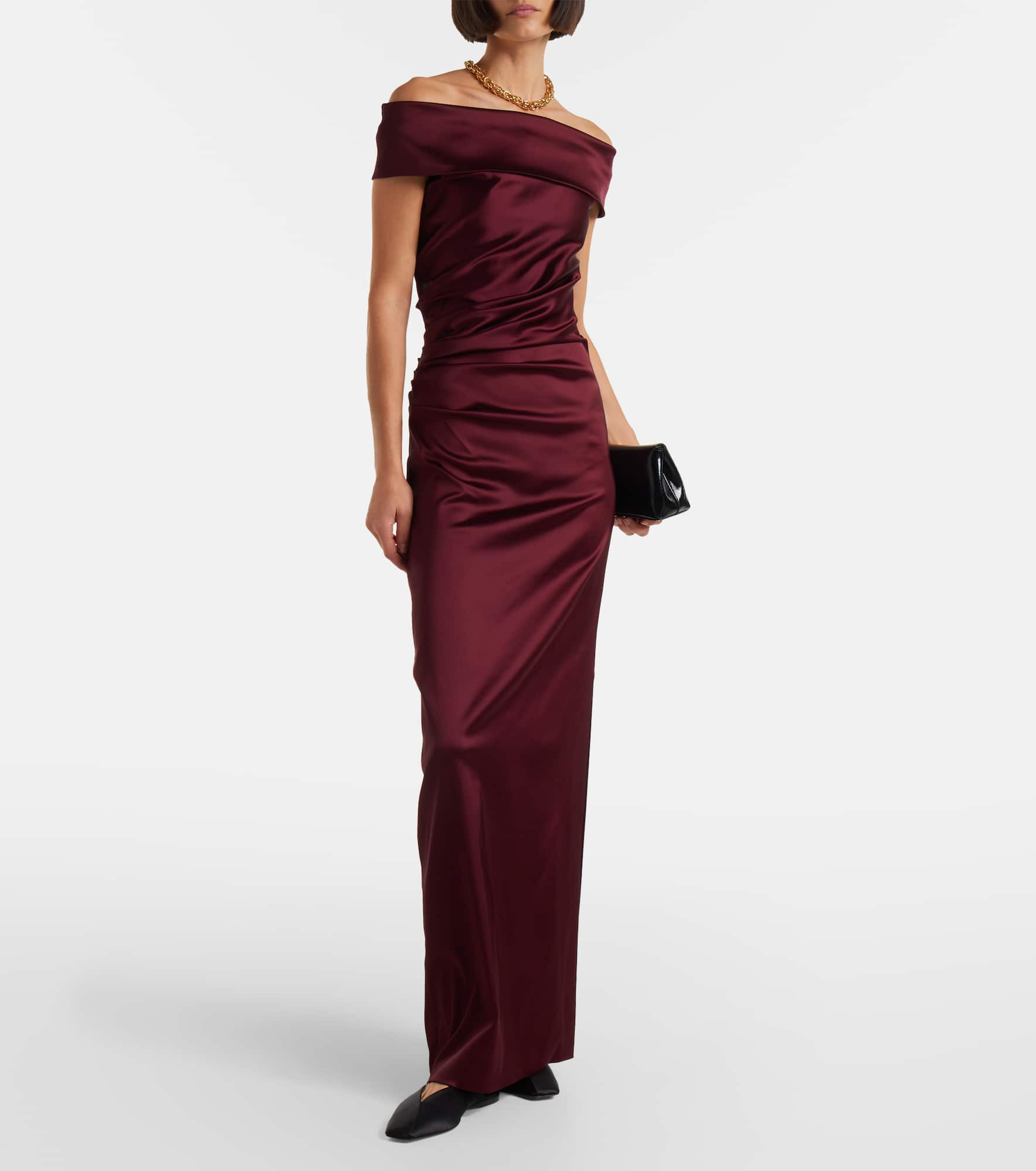 Opaco off-shoulder maxi dress - 2