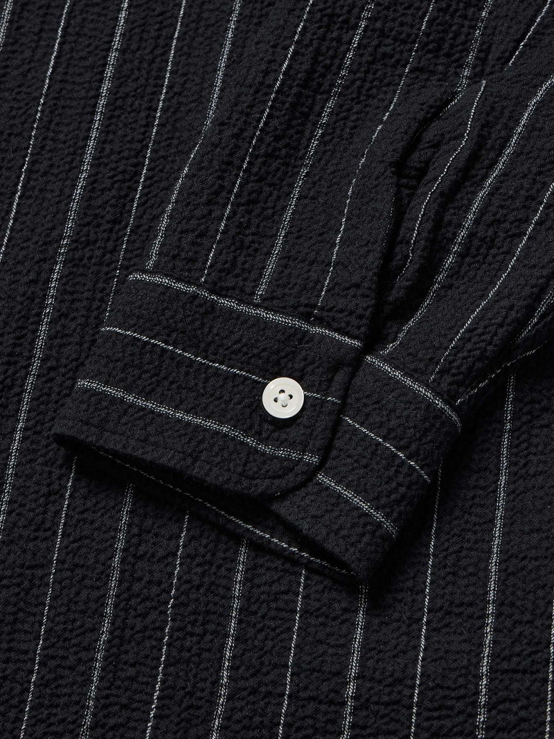 Vacation Striped Cotton-Blend Seersucker Shirt 5