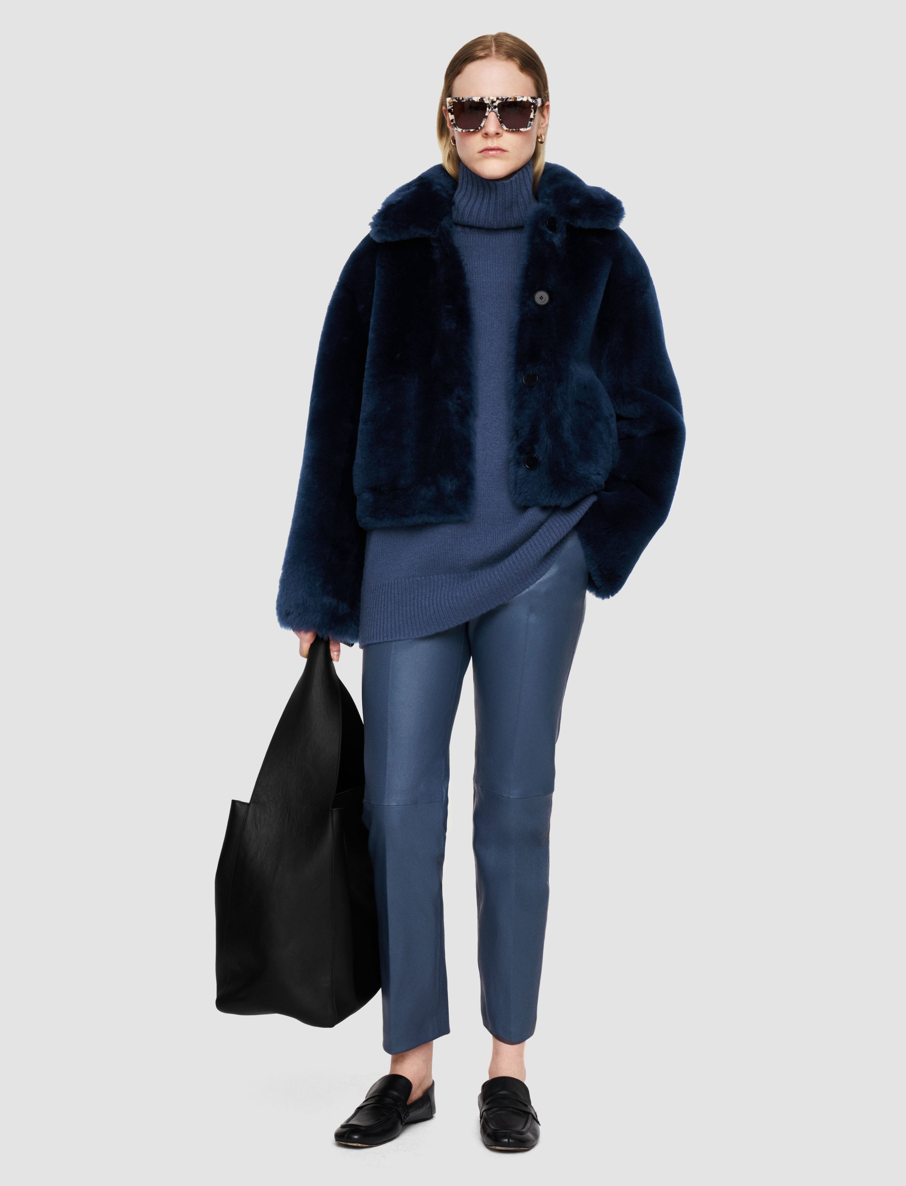 Alloway Reversible Shearling Jacket - 7