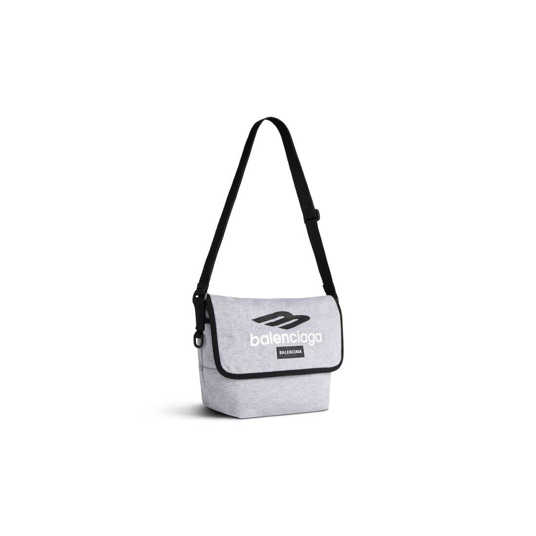 Men's Explorer Small Messenger Bag in Grey/black/white - 2