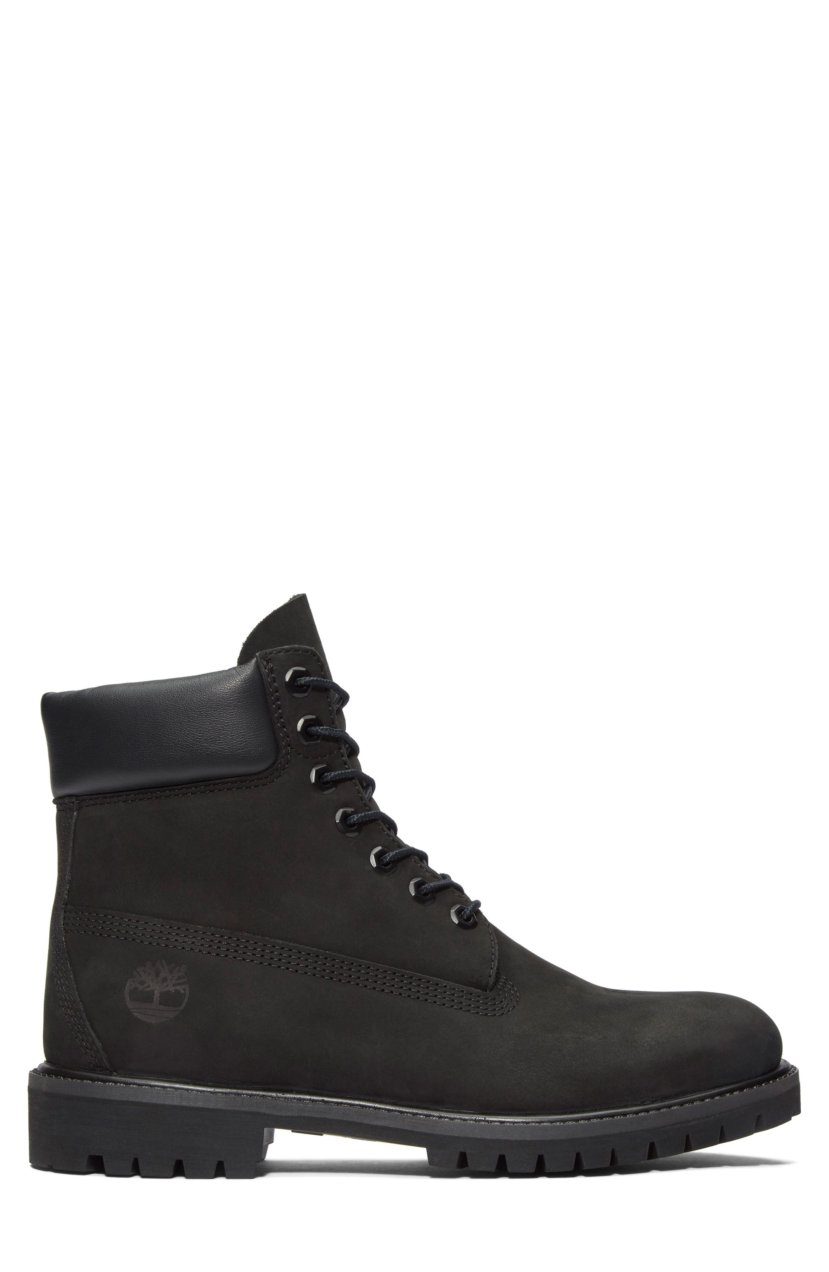 Timberland 6-Inch Premium Waterproof Boot in Black/Black at Nordstrom - 3