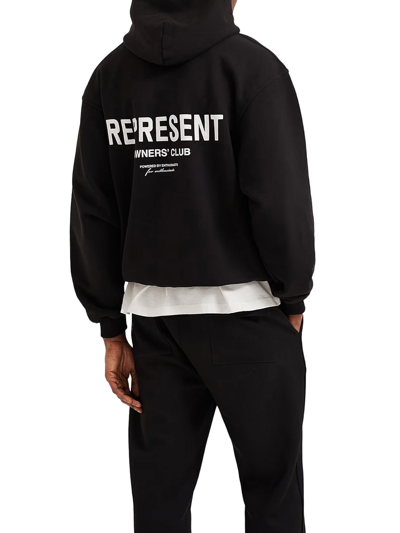 REPRESENT LOGO HOODIE - 4