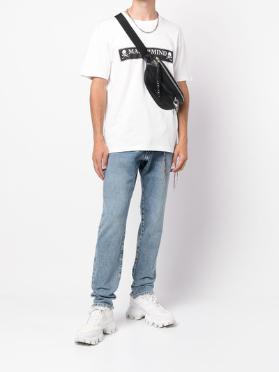 MASTERMIND WORLD mid-rise slim fit jeans outlook