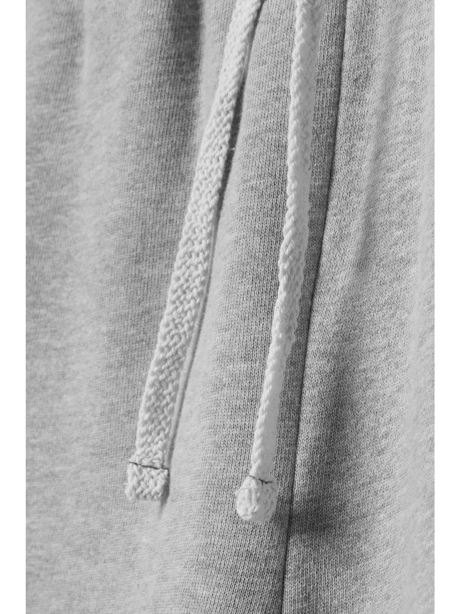 Dylan cotton-jersey track pants Gray - 4
