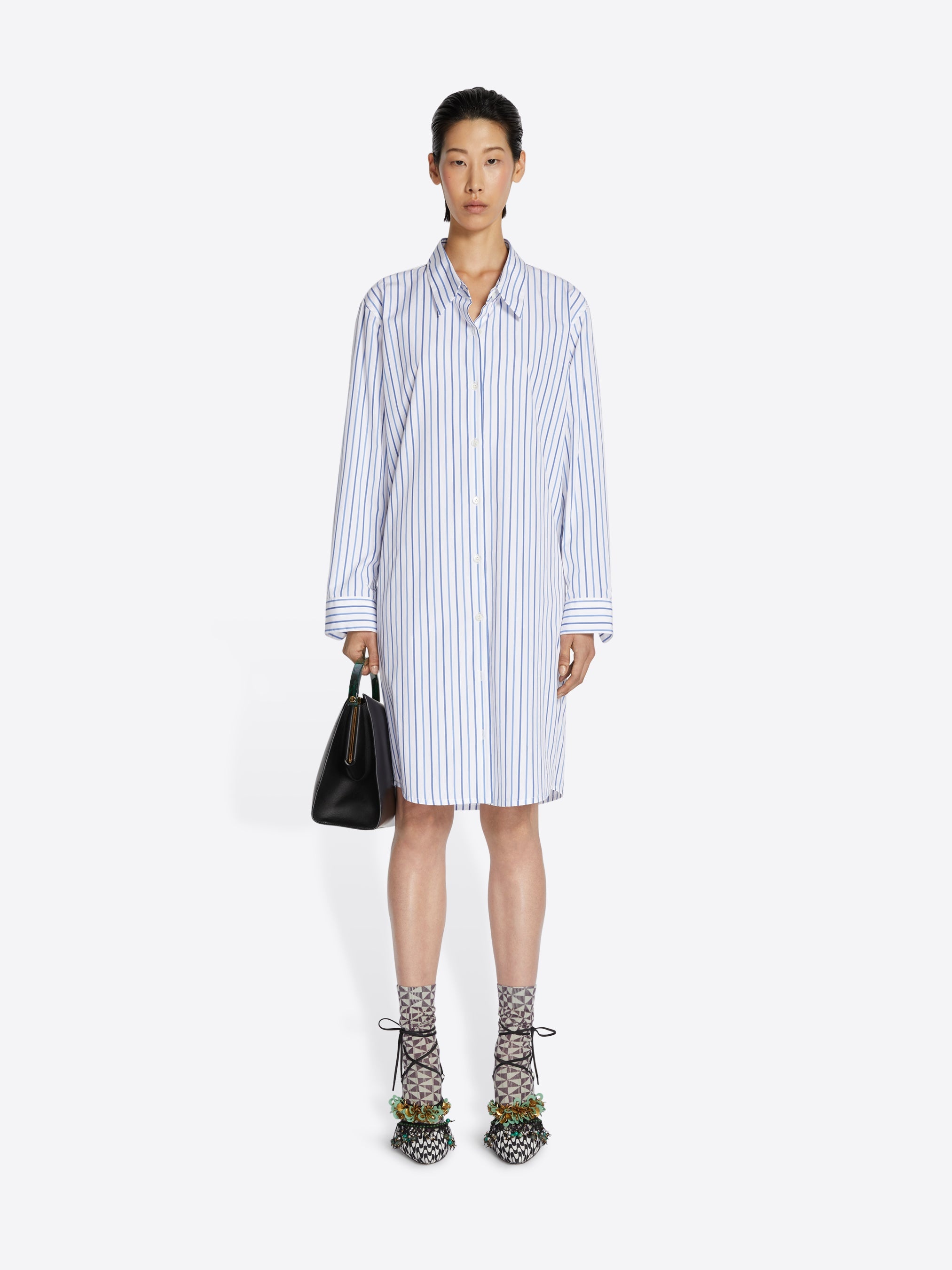 COTTON SHIRT DRESS - 2