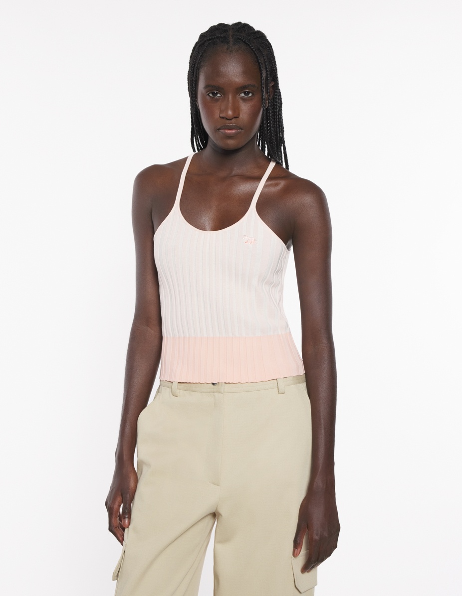 BABY FOX PATCH RIBBED TANK TOP - 3