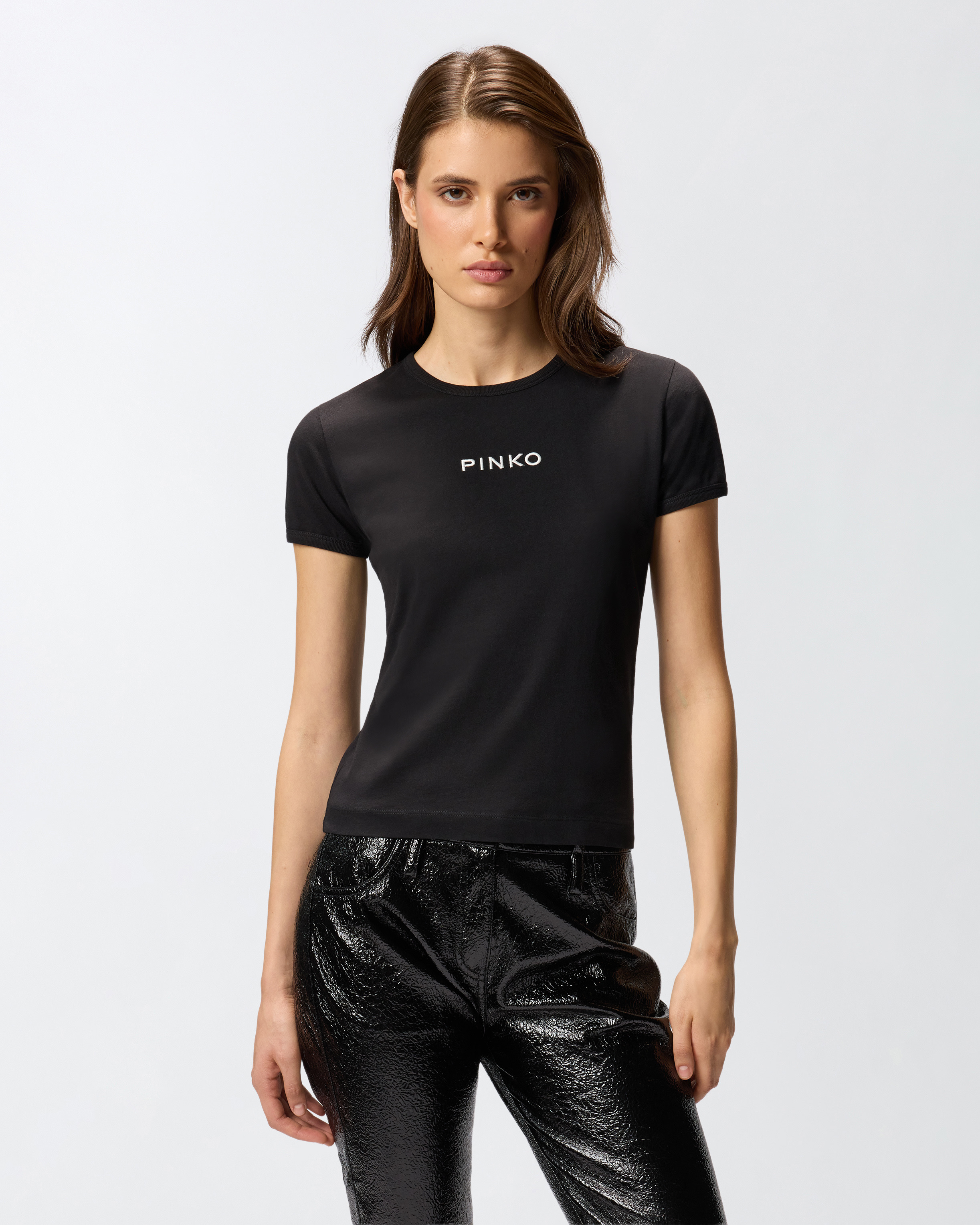 SHORT-SLEEVED T-SHIRT WITH EMBROIDERED LOGO - 2