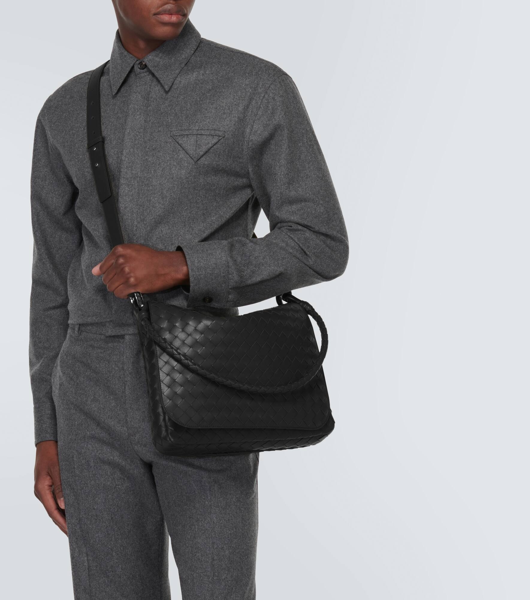 Swing Small leather messenger bag - 3