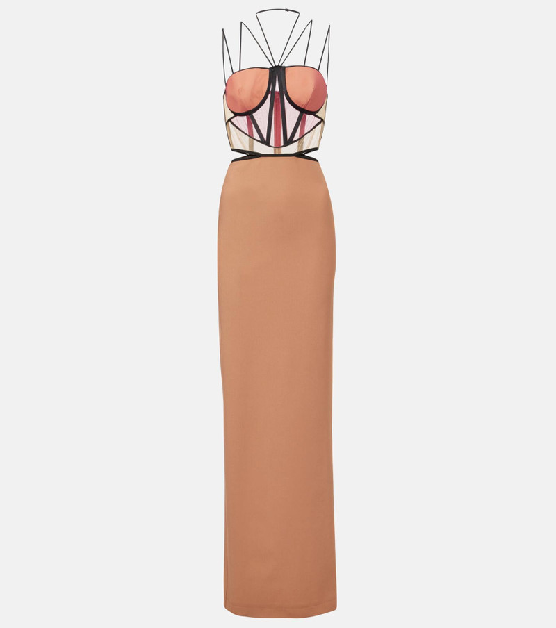 Leila bustier gown 1