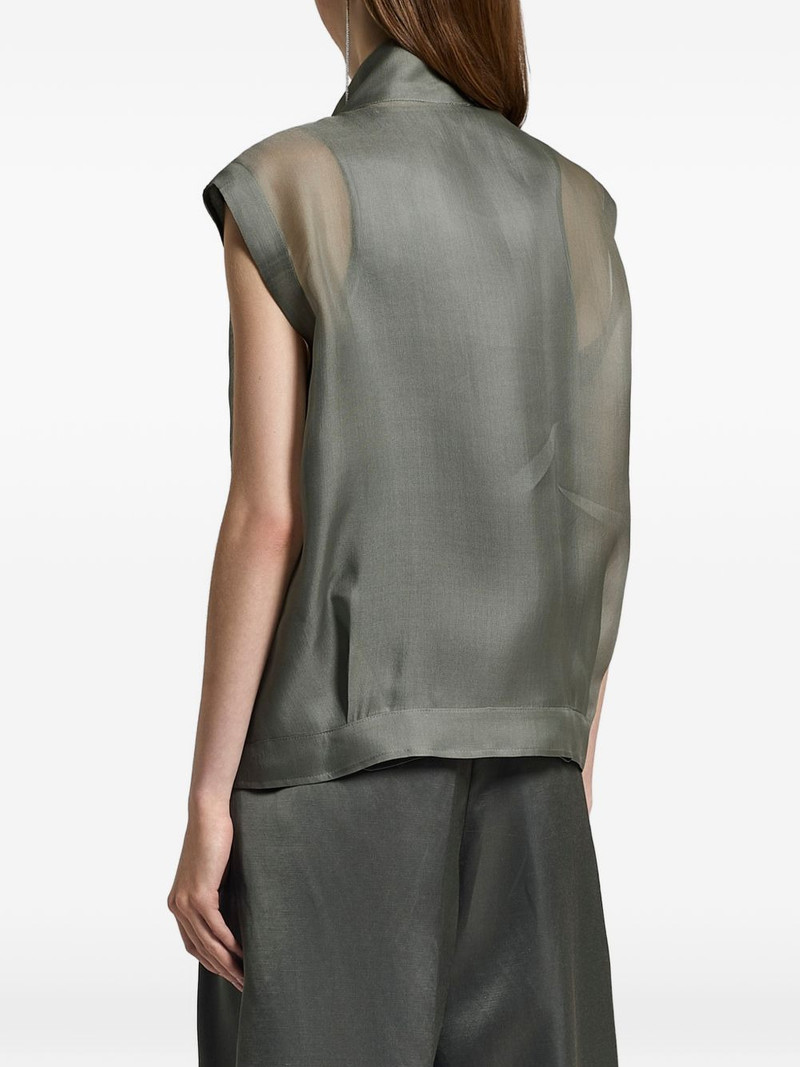 high-neck gazar vest 3