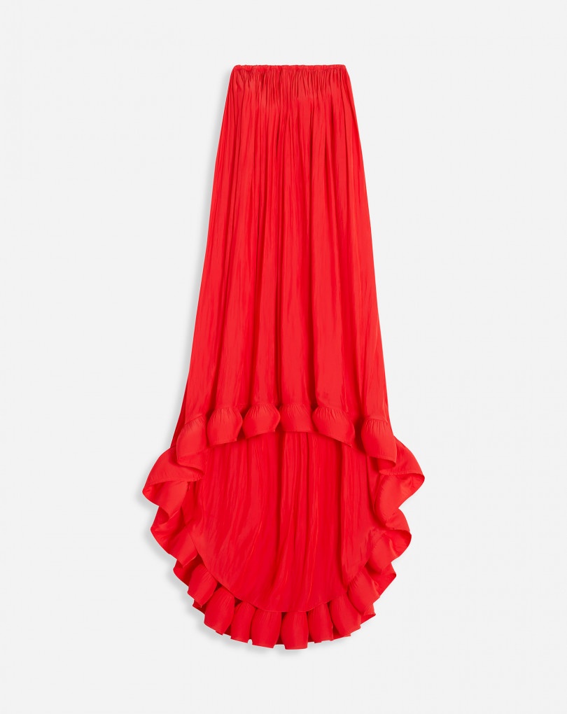 BUSTIER CHARMEUSE TRIBUTE DRESS - 1
