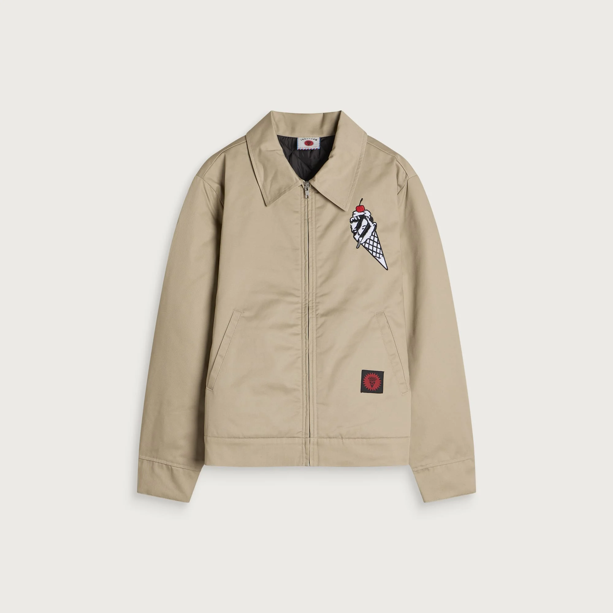 ICECREAM Cone Man Embellished Work Jacket - 1