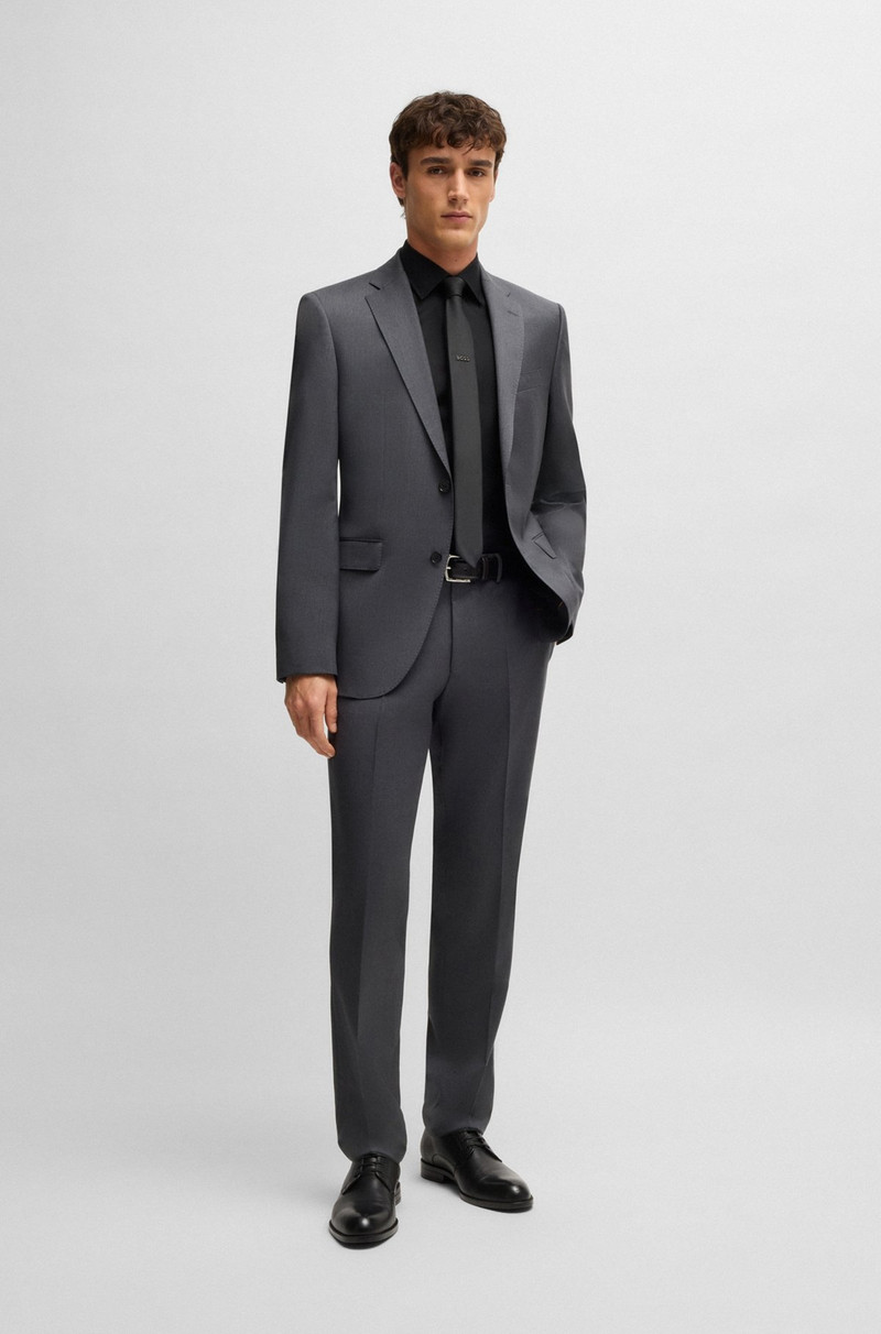 BOSS SLIM-FIT SHIRT IN EASY-IRON COTTON POPLIN outlook