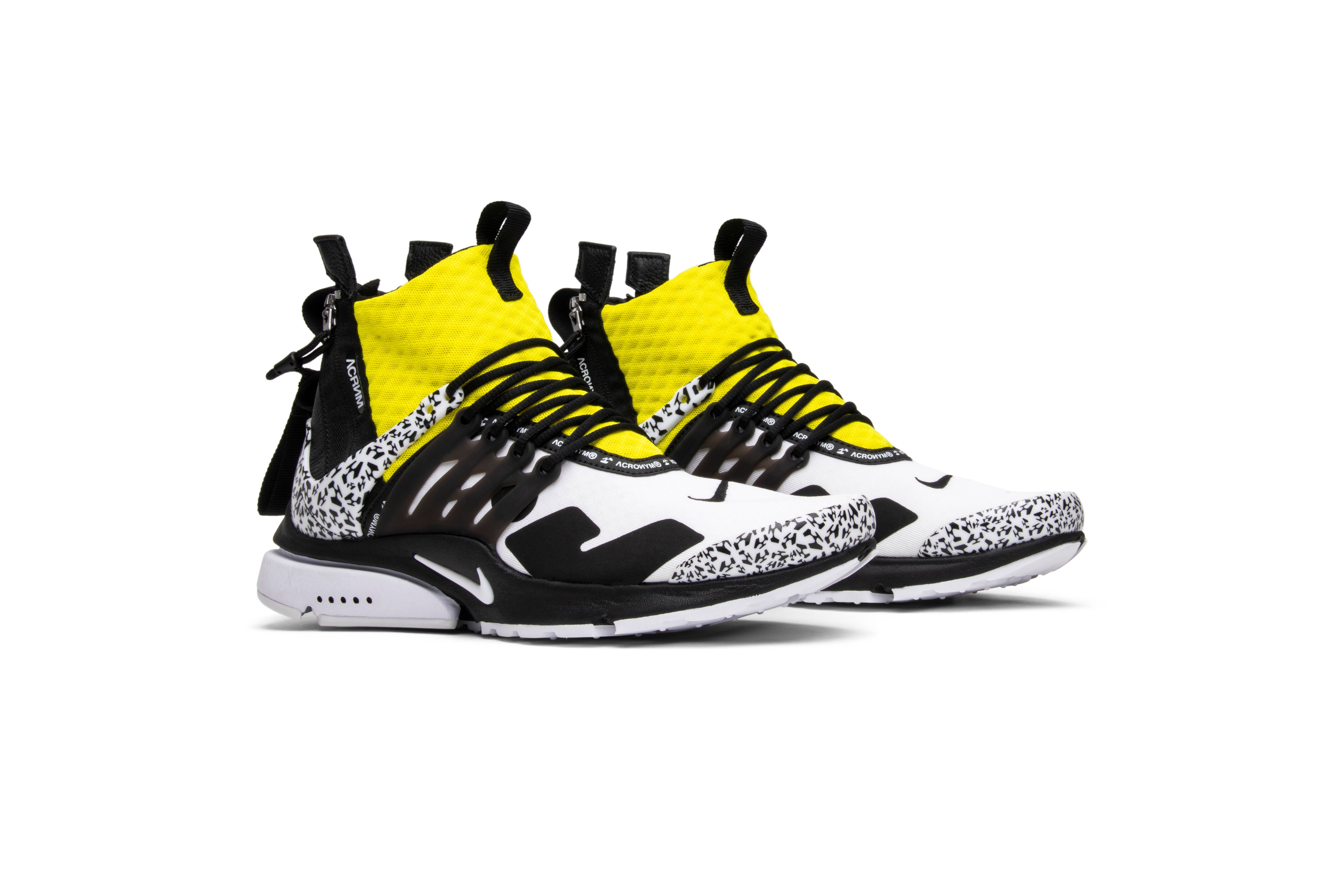 Acronym x Air Presto Mid 'Dynamic Yellow' - 8