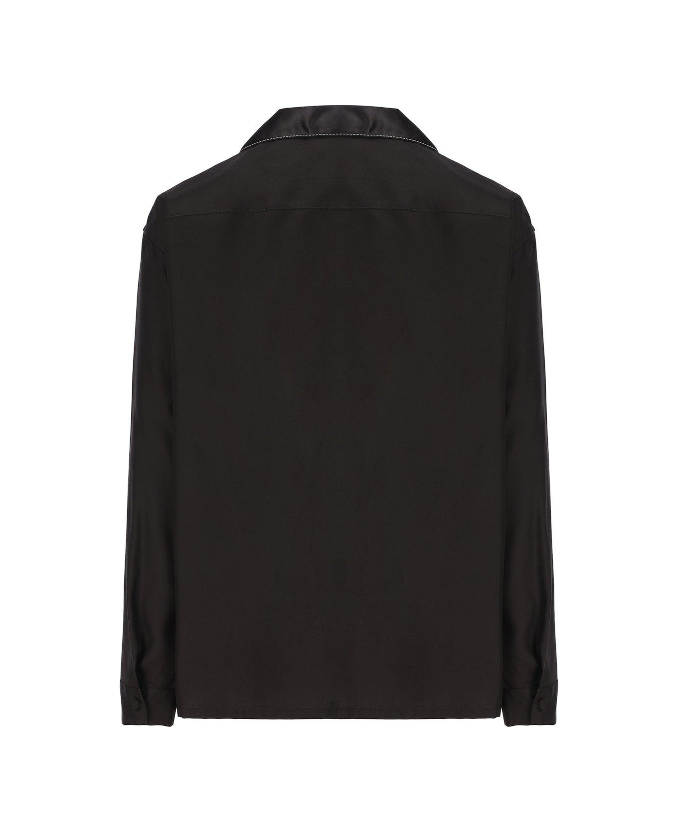 Long-sleeved Buttoned Shirt - 2
