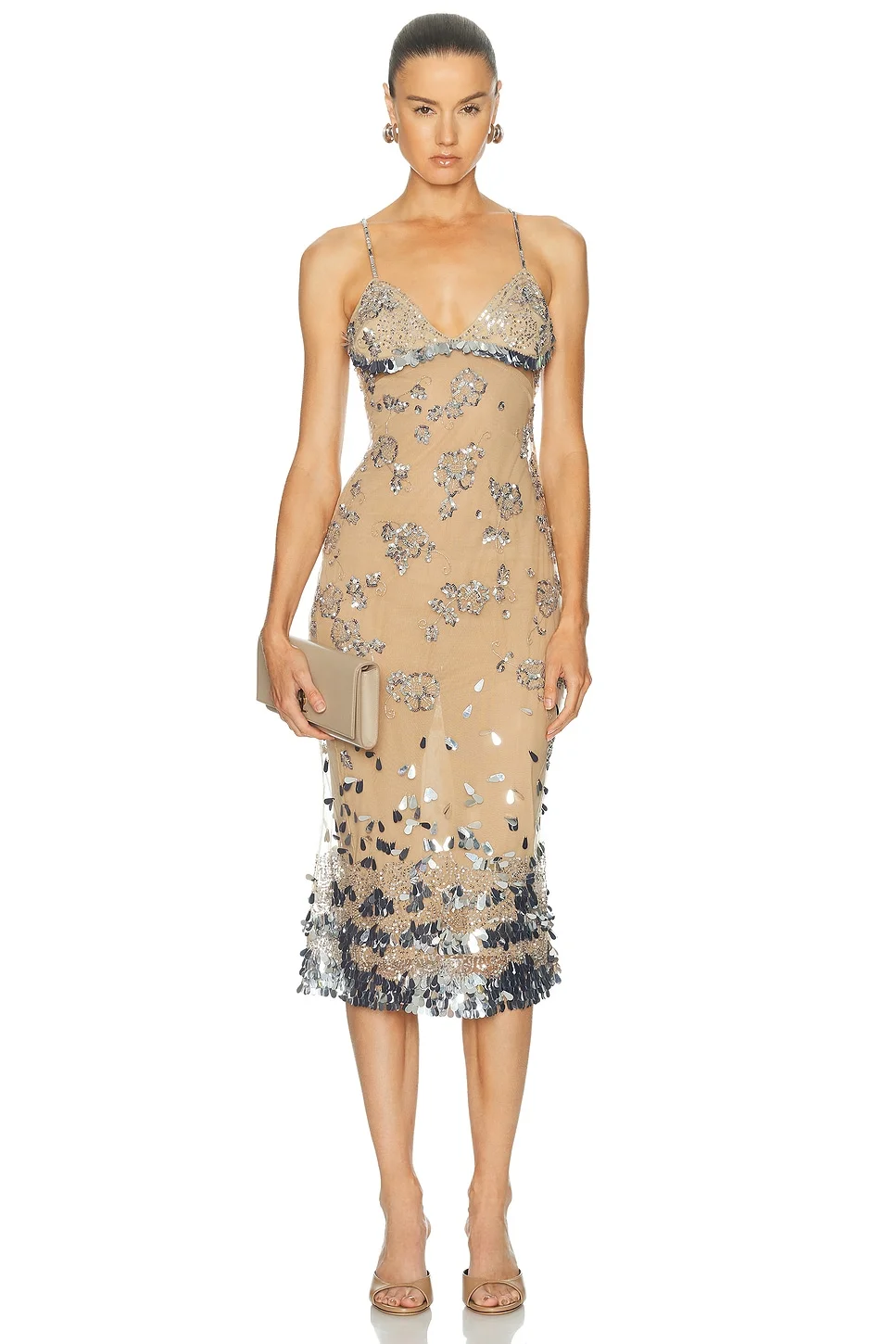 Diamond Dusty Lady Length Dress - 1