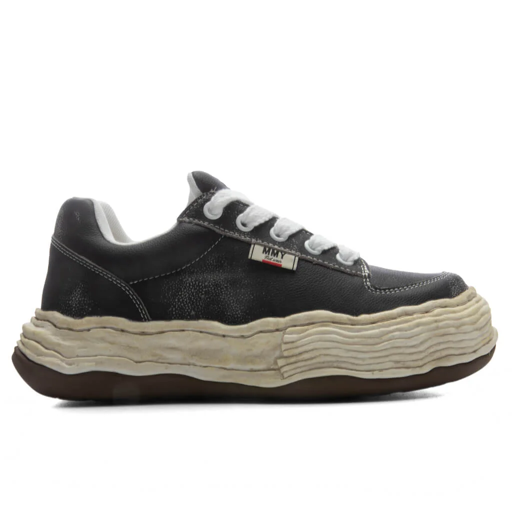 OLIVER LOW OG SOLE SHRINK LEATHER - BLACK - 1