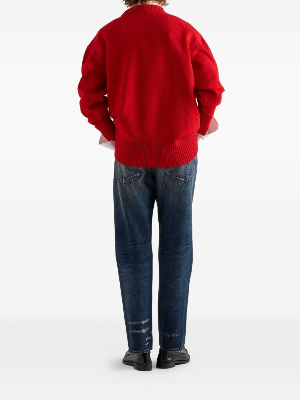 washed five-pocket jeans - 3