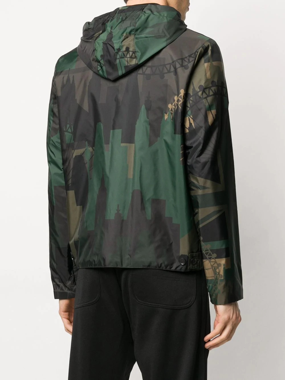 London camouflage-print jacket - 4