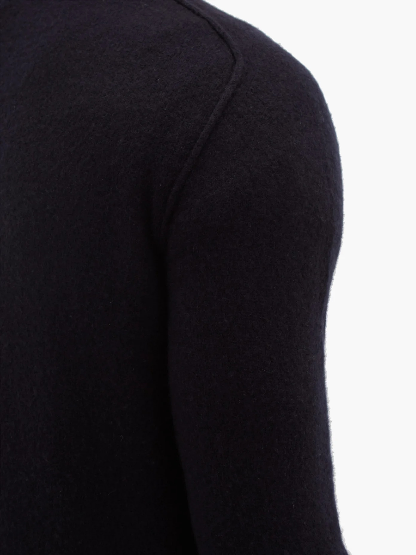 Monogram-intarsia cashmere sweater - 3