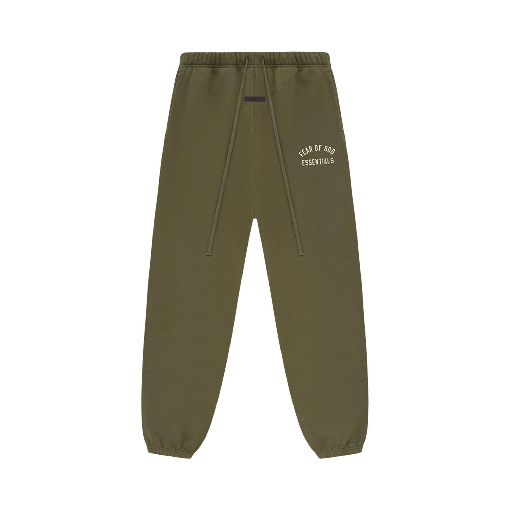 Fear of God Essentials Fleece Sweatpant 'Military' - 1