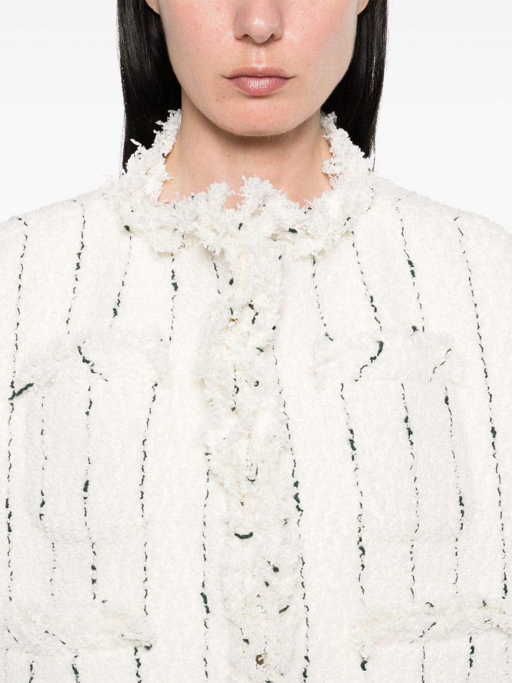 Sacai Women Tweed Vest - 2
