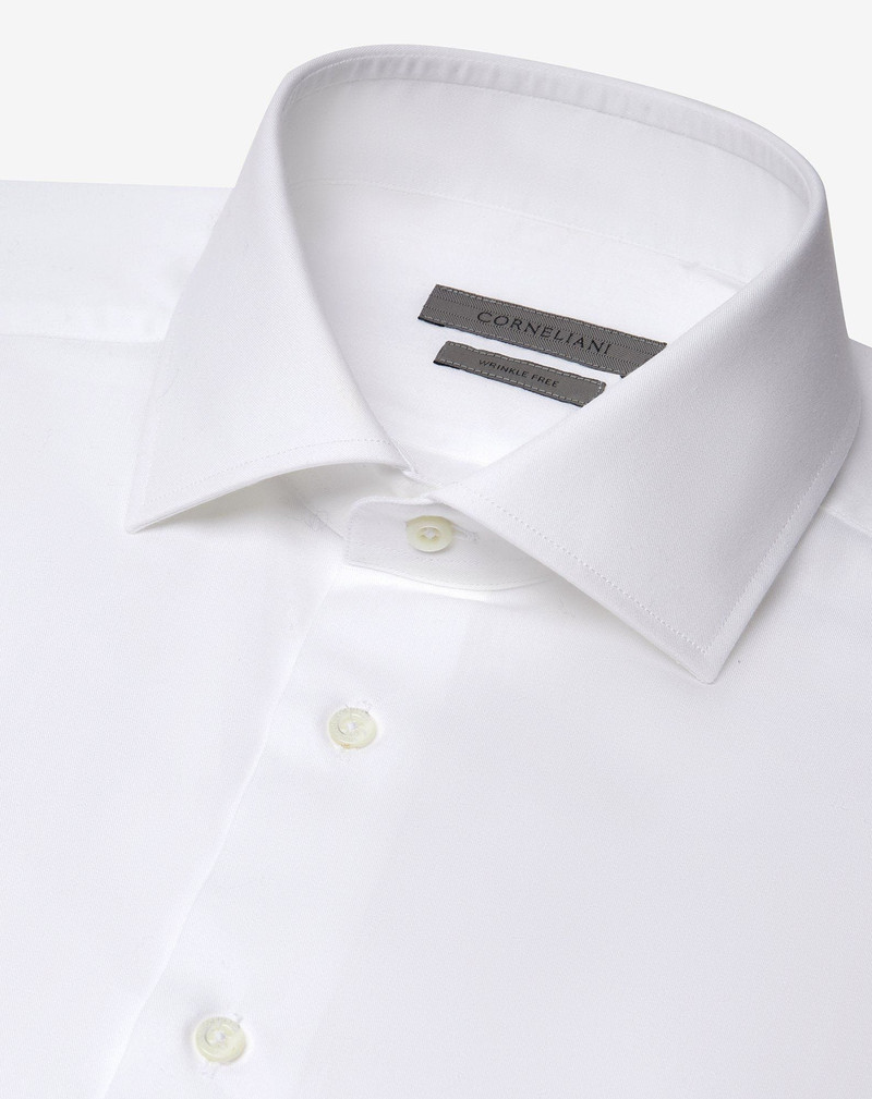 White cotton twill shirt 3