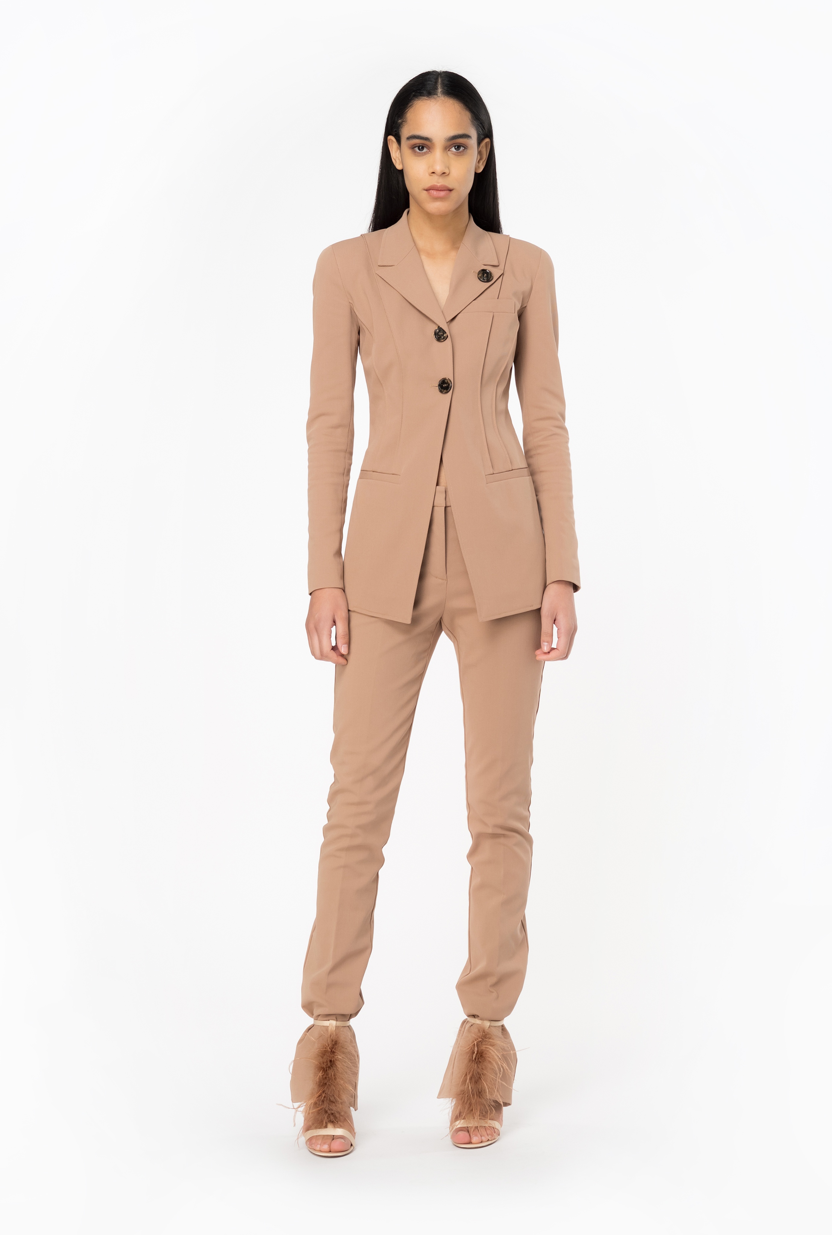 SLIM-FIT STRETCH BLAZER - 3