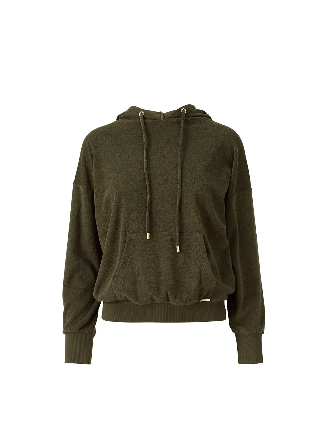NORA OLIVE HOODIE - 1