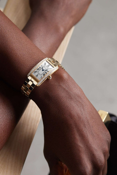 Cartier Tank Américaine 35.4mm small 18-karat rose gold diamond watch outlook